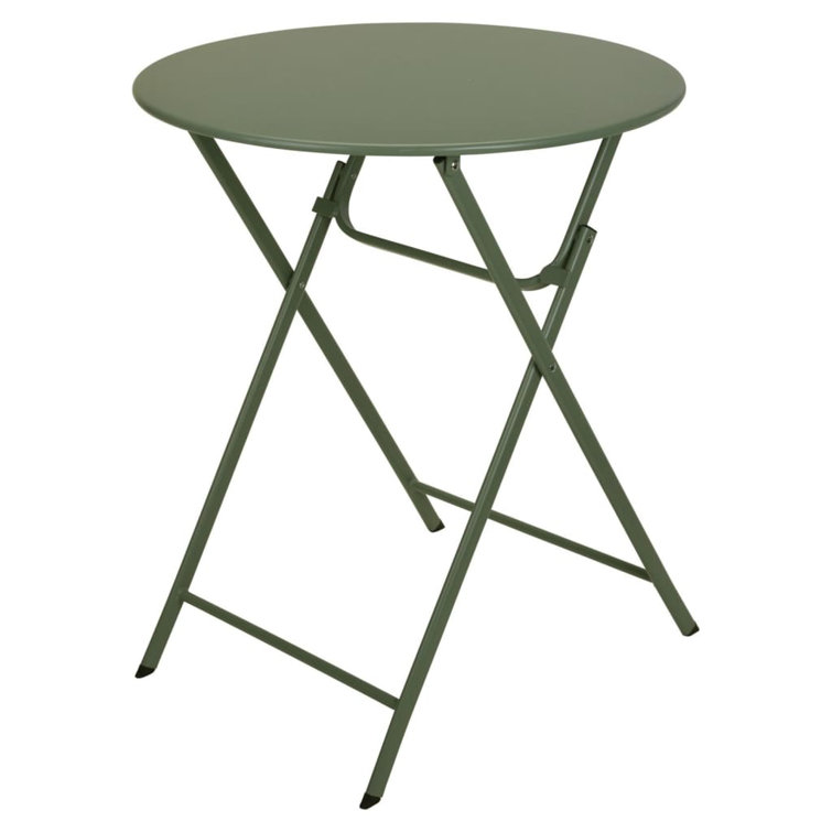 Ebern Designs Hamrah Folding Metal Bistro Table | Wayfair.co.uk